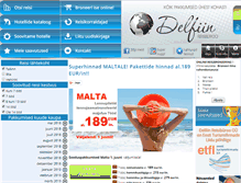 Tablet Screenshot of delfiin.eu